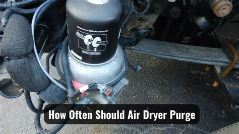 how often should air dryer purge|Desiccant Compressed Air Dryer Troubleshooting & System。